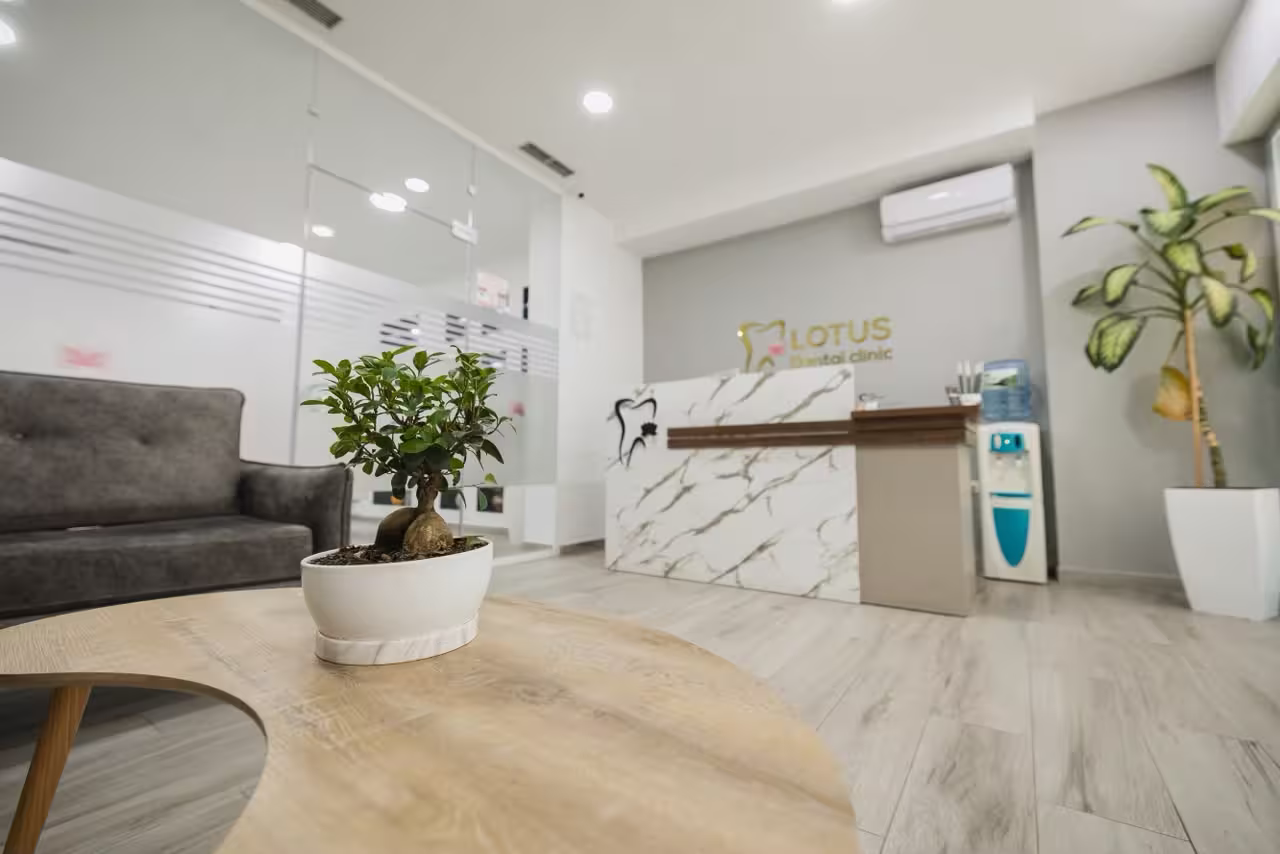 Modern dental treatment room